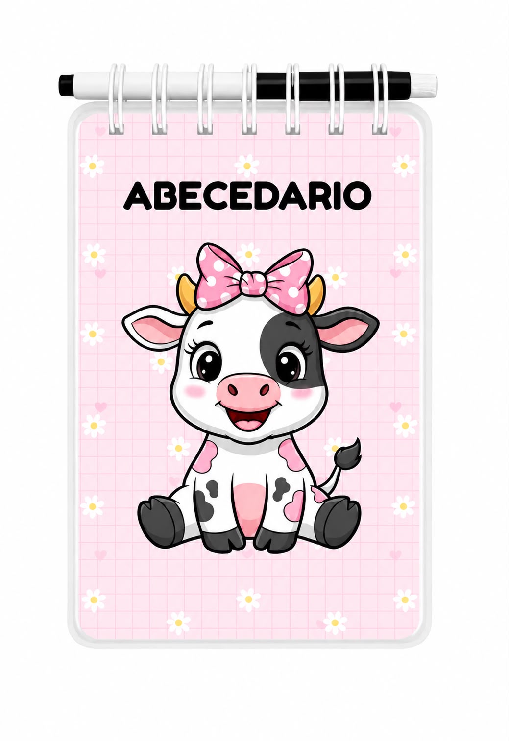 Abecedario cuaderno A6 pizarra